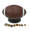 American Football Shaped Money Bank with Coin Counter