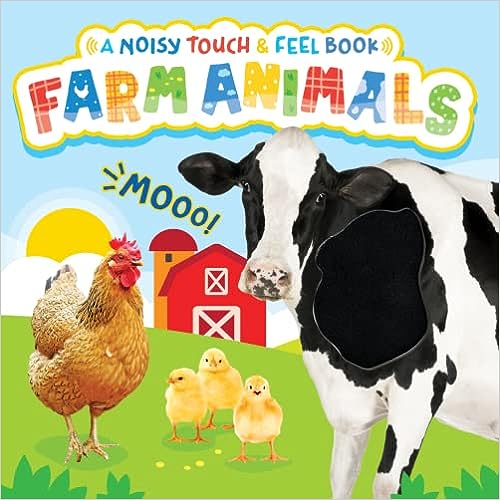 Farm Animals Touch& Feel Sound book