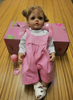 Reborn Baby Dolls - 22 inch Realistic Baby Dolls Girl Soft Cloth Body Vinyl Limbs with Baby Night-Robe for Kids Age 3+