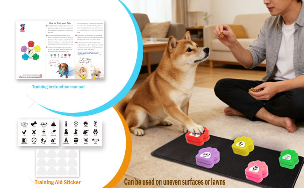 30seconds Sound& Record Voice Push Button Sound Module Box Pet Training Communication Button