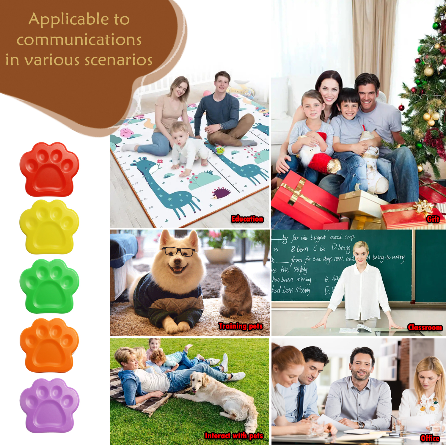 30seconds Sound& Record Voice Push Button Sound Module Box Pet Training Communication Button