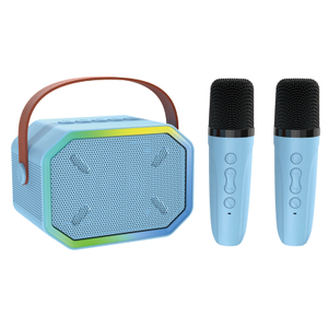 Portable Bluetooth Speaker with 2 Wireless Microphones,Toys Birthday Gifts for Girls Ages 4, 5, 6, 7, 8,9,10,11,12+ Years Old Toddler Teens 